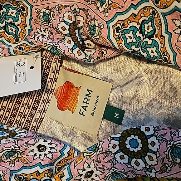 Farm rio medium faux wrap parrot toucan 🦜 dress - Picture 5 of 10